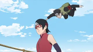 Dublado | Boruto e Sarada Vs Mirai Luta Completa | Boruto: Naruto Next Generations Dublado