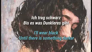 LEA - Schwarz (lyrics) [Sub. English and German]