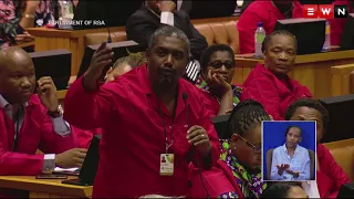 EFF walks out of presidential election in Parliament