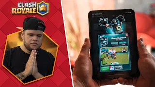 DEIXEI O MEGA CAVALEIRO NIVEL 12 NA CONTA SEM GEMAS  - Clash Royale Sem Gemas Ep.18 ‹ EduKof Games ›