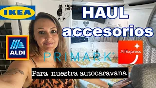 🛍️ HAUL de accesorios para nuestra 🚐 #AUTOCARAVANA #vanlife #haul