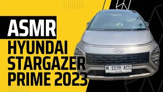 ASMR HYUNDAI STARGAZER PRIME 2023 AUTOMATIC TRANSMISION 1.5 SILVER