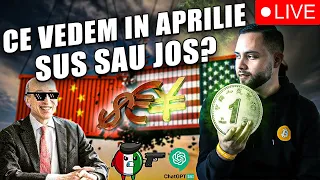 🔴LIVE~CRYPTO IN APRILIE | DOLARUL PIERDE SUPREMATIA ? | OPEC TAIE PRODUCTIA PETROL | ITALIA CHATGPT