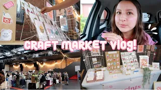 COME WITH ME TO A CRAFT MARKET! ⭐️ Lincoln Craft & Flea Market | Craft Fair / Market Day Vlog