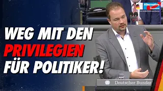 Weg mit den Privilegien für Politiker! - Martin Sichert - AfD-Fraktion im Bundestag