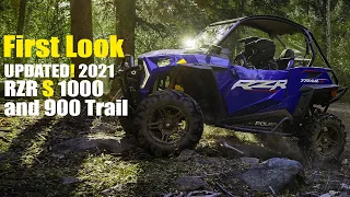 Updated 2021 Polaris RZR S 1000 , RZR S 900 and RZR 900 Trail First Look Review