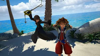 KH1 Sora vs Xion Critical Mode