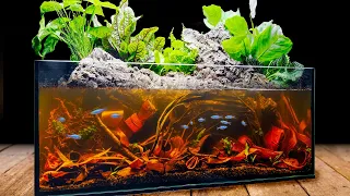 Blackwater Riparium for Blue Tetras in the IKEA Aquarium