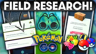 FULL GUIDE TO *FIELD RESEARCH* in POKEMON GO | TIPS & TRICKS