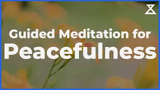 Guided Meditation for Peacefulness (15 Min, Voice Only, No Music)