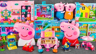 Peppa Pig Toys Unboxing Asmr| 91 Minutes Asmr Unboxing With Peppa Pig ReView| Peppa’s Swimming Pool