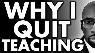 Why I Quit Teaching to Homeschool | Leaving the Classroom on my Unschooling Journey || BlackDad