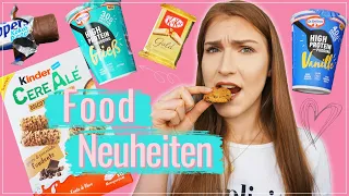 YUMMY 😋 Oder? FOOD Neuheiten im Test 😍 Grieß Protein Pudding, Knoppers & Co. | MrsSuperSophia