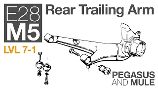 BMW E28 M5: LVL 7-1 Rear Trailing Arms, I'm Trailing off here