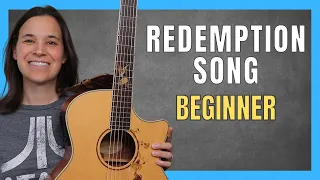 Redemption Song Guitar Lesson for Beginners w/ FUN INTRO!