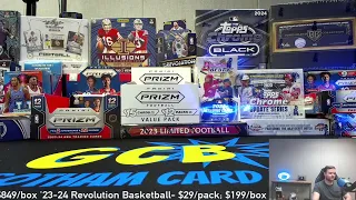 2024 Topps Chrome Black Baseball Release Day! Live Sports Card Breaks with Gotham Cards! 04-17-24