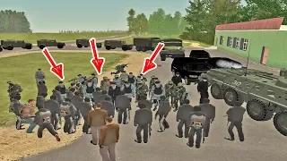 САМАЯ БОЛЬШАЯ СДЕЛКА БРИГАДЫ! ОБМЕН ПЛЕННЫХ С ВОЕННЫМИ! GTA:CRMP