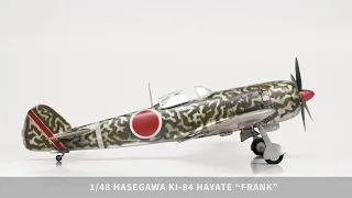Advanced airbrush painting tips for beginners! 1/48 Hasegawa KI-84 HAYATE "FRANK"
