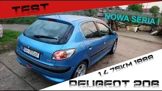 Peugeot 206 1.4 8V 75km 1999 - test BedrOK #1