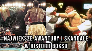 Największe awantury i skandale w historii boksu. Andrzej Gołota, Mike Tyson, Lennox Lewis