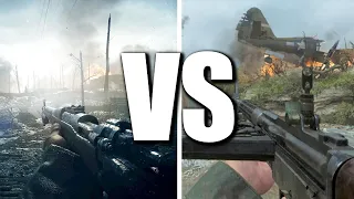 КТО КОГО УДЕЛАЕТ? | Call of Duty против Battlefield | Треш обзор Хайпер