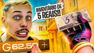 INVENTÁRIO COMPLETO COM 5 REAIS NO STANDOFF 2! (62 GOLDS)