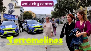 Torremolinos, Spain - Centre, street San Miguel. 4K Walk tour. Costa del Sol