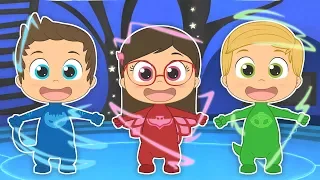 FINGER FAMILY PJ Masks 🖐️ Learn with PJ Masks and their transformations | Songs for kids