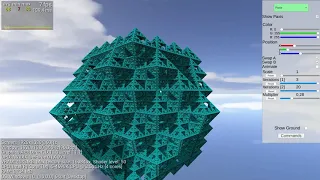 Computational Geometry: 3D Fractals