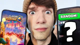 I Beat Clash Royale with Random Decks (Ultimate Champion?)