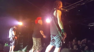 The Exploited "Cop Cars" live at Studio 24, Edinburgh Scotland 3/25/17 Punk For Pam