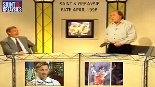 SAINT AND GREAVSIE- 25TH APRIL 1992 - ITV FOOTBALL PROGRAMME - FINAL EPISODES