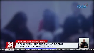 12 babae kabilang ang 5 menor-de-edad na ibinubugaw umano, nasagip