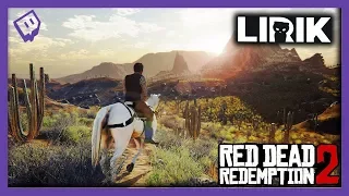 LIRIK Reacting to The *NEW*  Red Dead Redemption 2 TRAILER