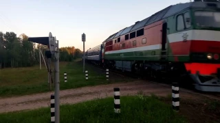ТЭП70-0285 с поездом №083Б Гомель-Санкт-Петербург