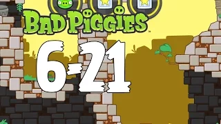 Bad Piggies The Road To El Porkado Level 6-21 Walkthrough 3 Star