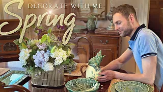 Spring Decorate With Me! (Mini) Spring Home Tour - Spring Decorating Ideas,  Easter, Floral, & More!