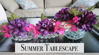 Summer Tablescape ~ DIY ASMR