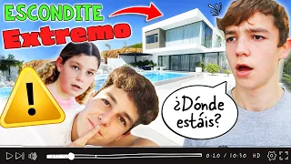 ⚠ ESCONDITE EXTREMO en CASA de THE CRAZY HAACKS 🏡 ¡Mateo DESAPARECE! (Parte 1) + HOUSE TOUR