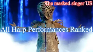 All Harp Performances Ranked (The masked singer US)
