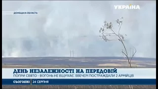 В зоні АТО, бойовики обстрілюють позиції українських військових в Чермалику