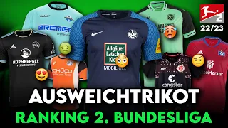 2. Liga Ausweichtrikot Ranking – Wer hat das schönste Trikot, wer das Hässlichste? | Saison 22/23