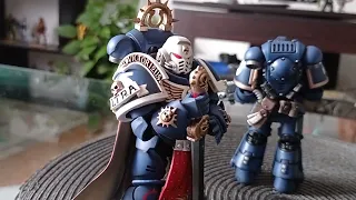 #joytoy Wh40k Aquila helmet veterans 1rst company Ultramarines en français