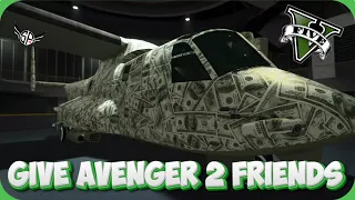 *EASY METHOD* GIVE MODDED AVENGER 2 FRIENDS GLITCH (G.A.2.F)| GTA5ONLINE | PATCH 1.68