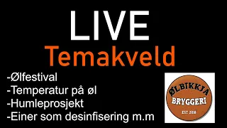 🛑LIVE - temakveld