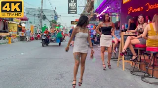 [4K] Pattaya soi Buakhao so many beautiful ladies