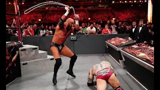 Batista vs Triple H   WWE WrestleMania 35 Highlights