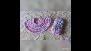 Вязание//свитер для девочки круглой кокеткой//Nako Lolipop#триостарты#старт1