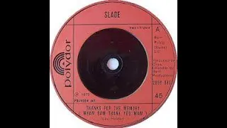 Slade Thanks For The Memory Lyrics