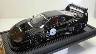 1/18 VIP Scale Model LBWK Ferrari F40 Black